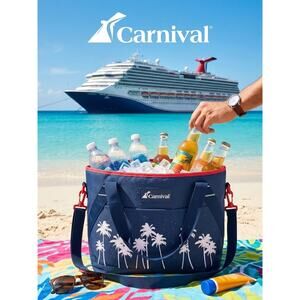 Carnival Cruise Line Insulated Cooler Bag - New